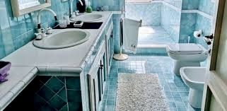 Bagno azzurro